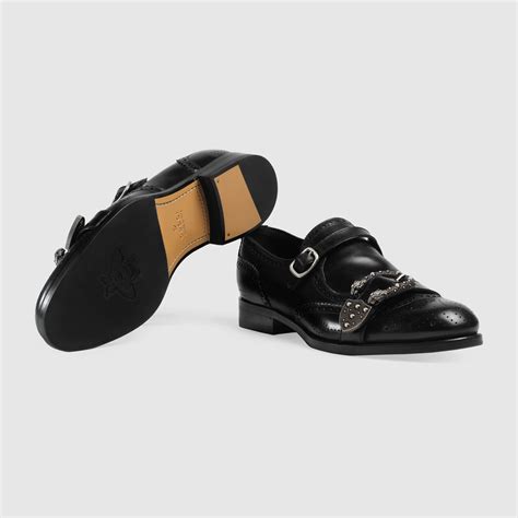 gucci queercore brogue monk shoe|Gucci Queercore Brogue Monk Shoes in Black .